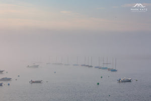 Racer's Row in the Fog